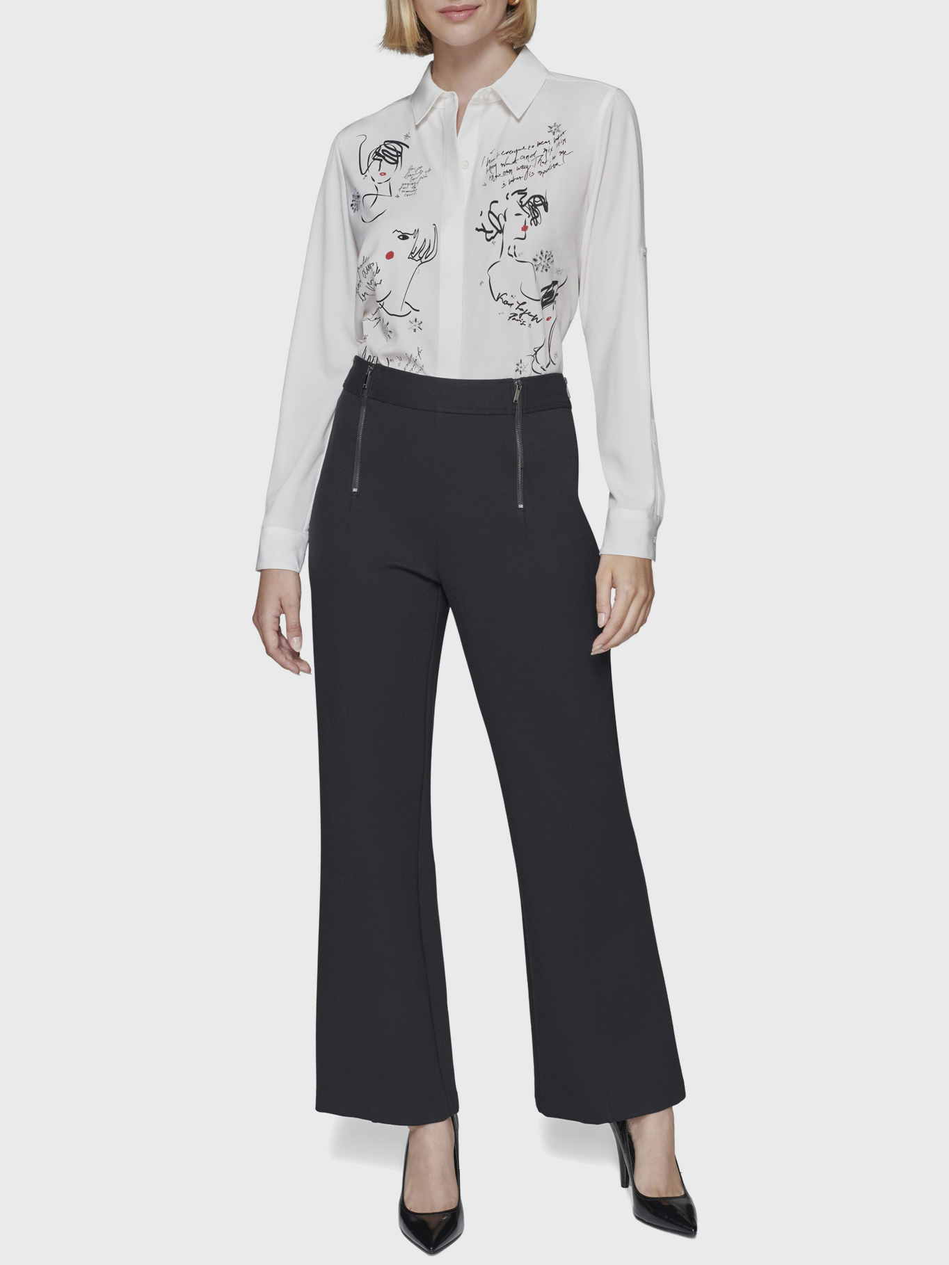 PANTALON CON DOBLE CREMALLERA - 2