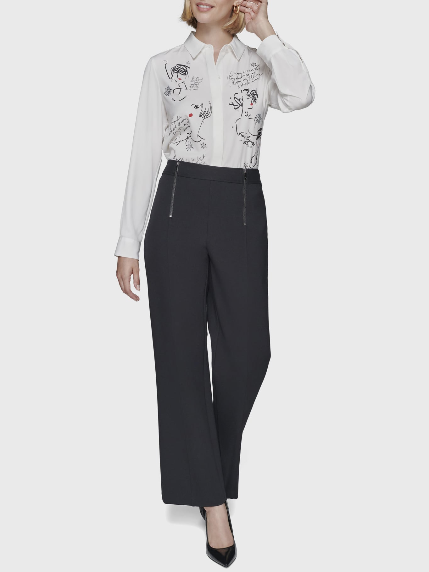 PANTALON CON DOBLE CREMALLERA - 4