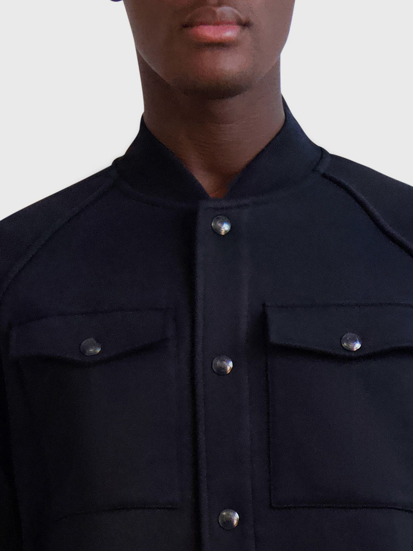 CHAQUETA BOMBER DE FORRO POLAR - 5