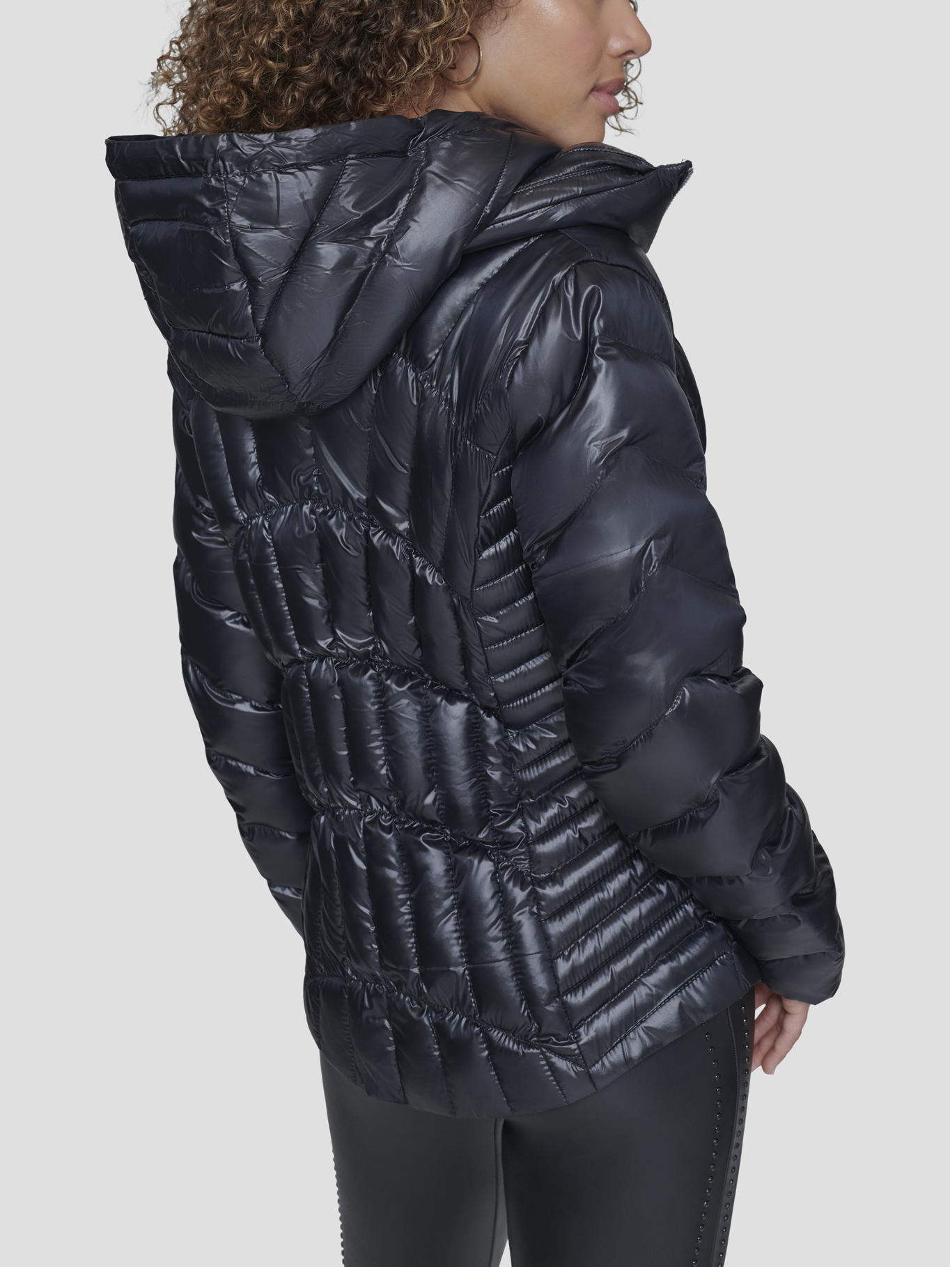CHAQUETA ARRUGADA ACOLCHADA - 4