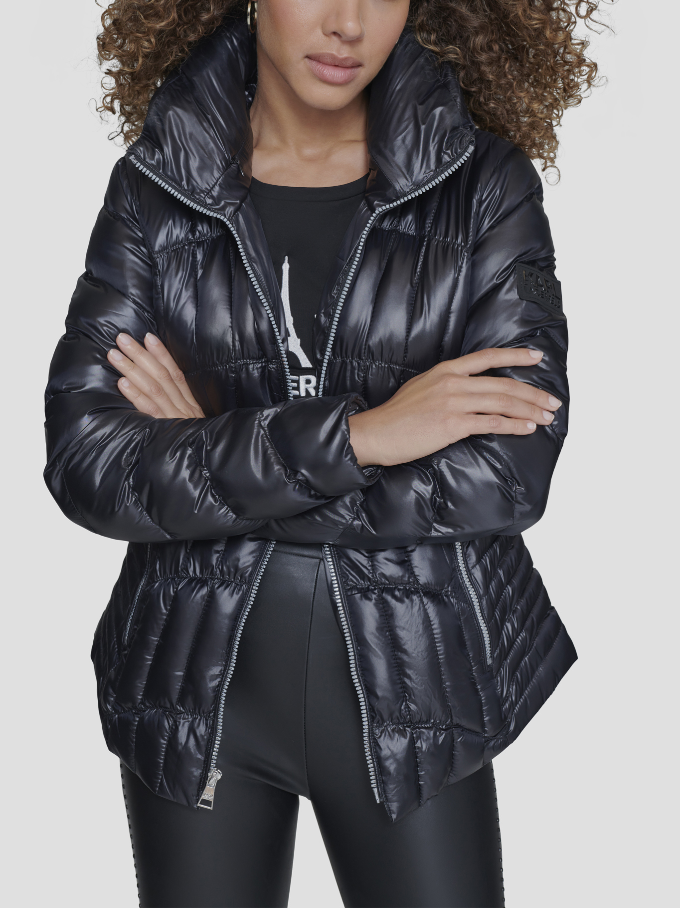 CHAQUETA ARRUGADA ACOLCHADA - 7