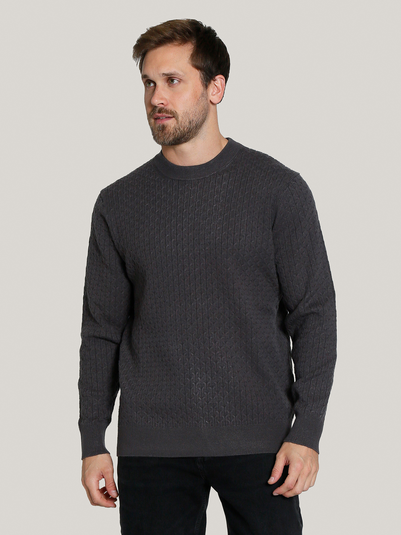 SWEATER TEXTURIZADO GEOME TRICO - 1