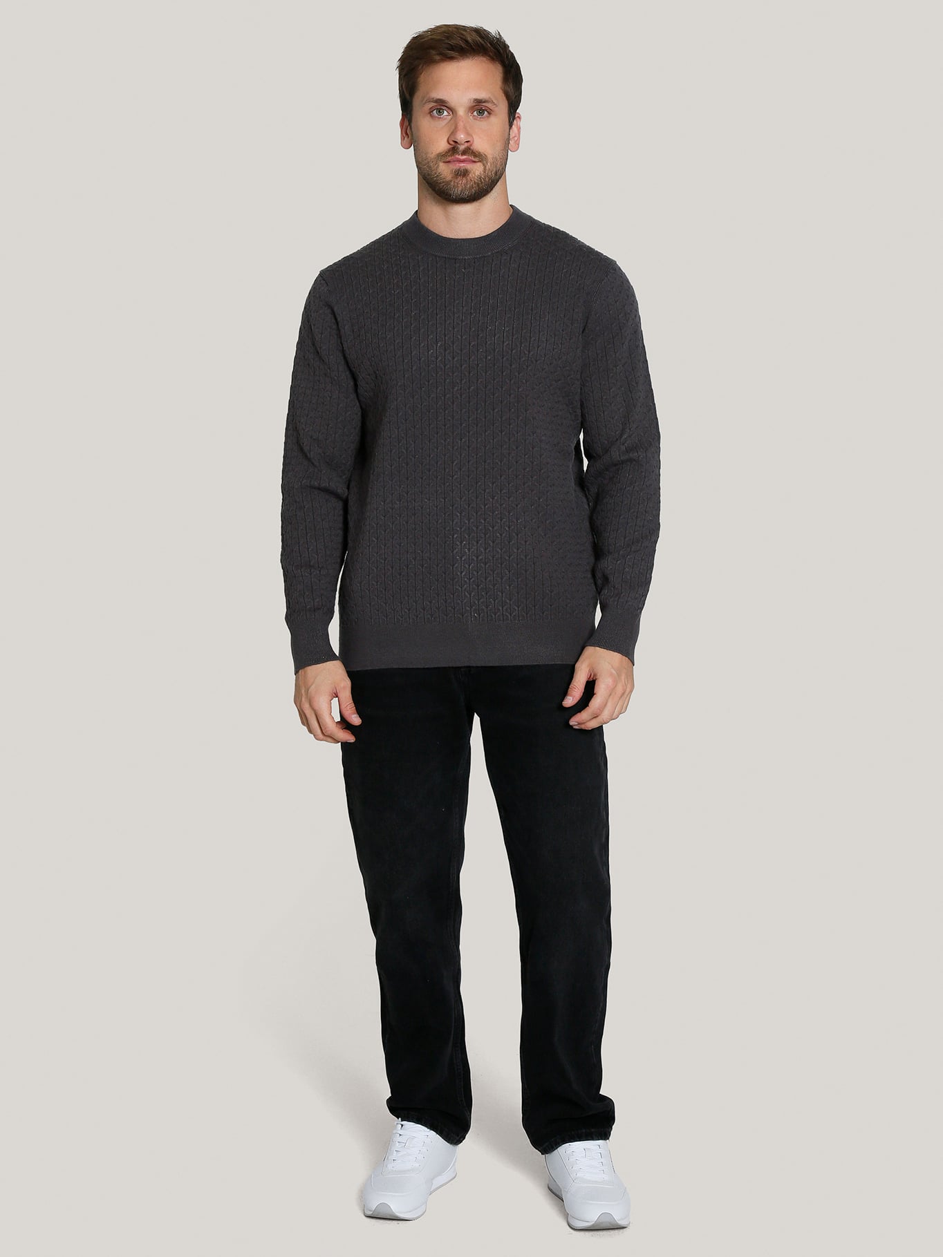 SWEATER TEXTURIZADO GEOME TRICO - 2