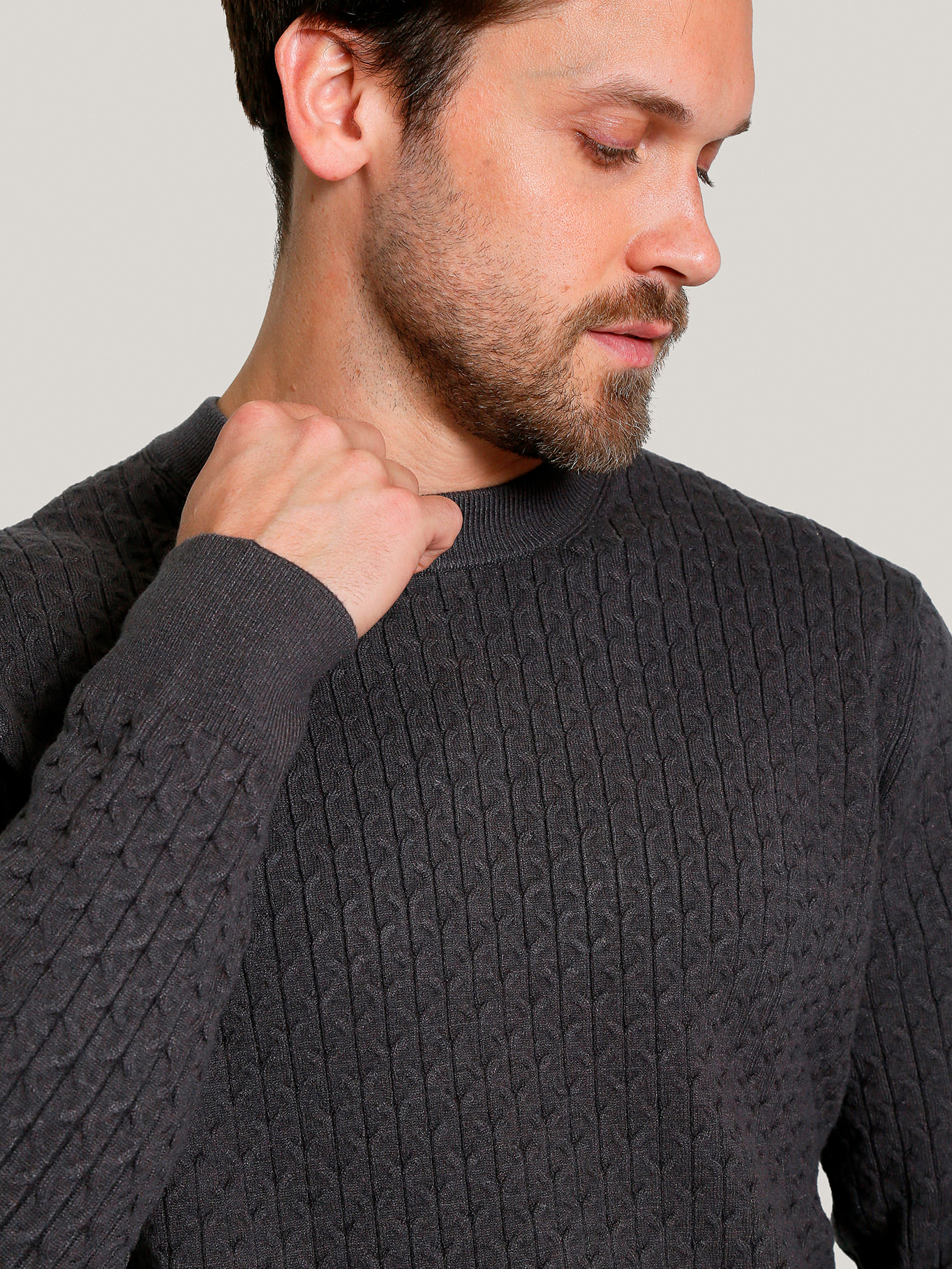 SWEATER TEXTURIZADO GEOME TRICO - 5