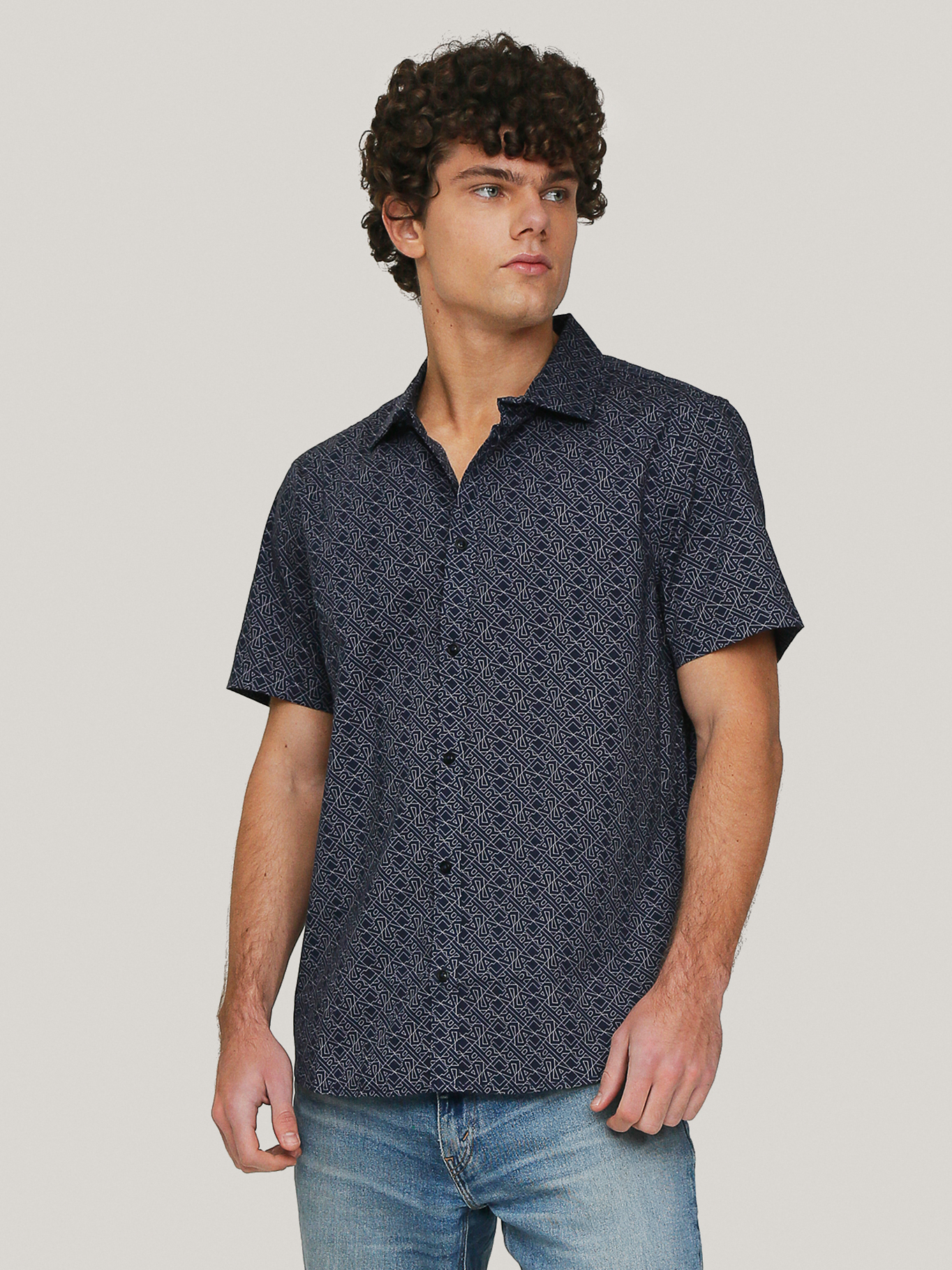 CAMISA KARL CON ESTAMPADO - 1