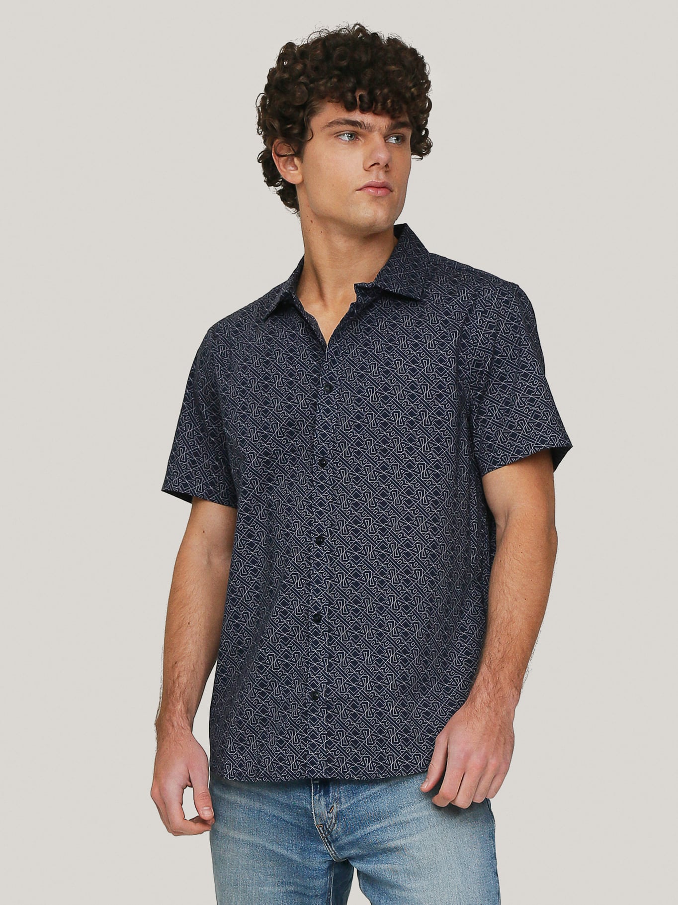 CAMISA KARL CON ESTAMPADO - 1