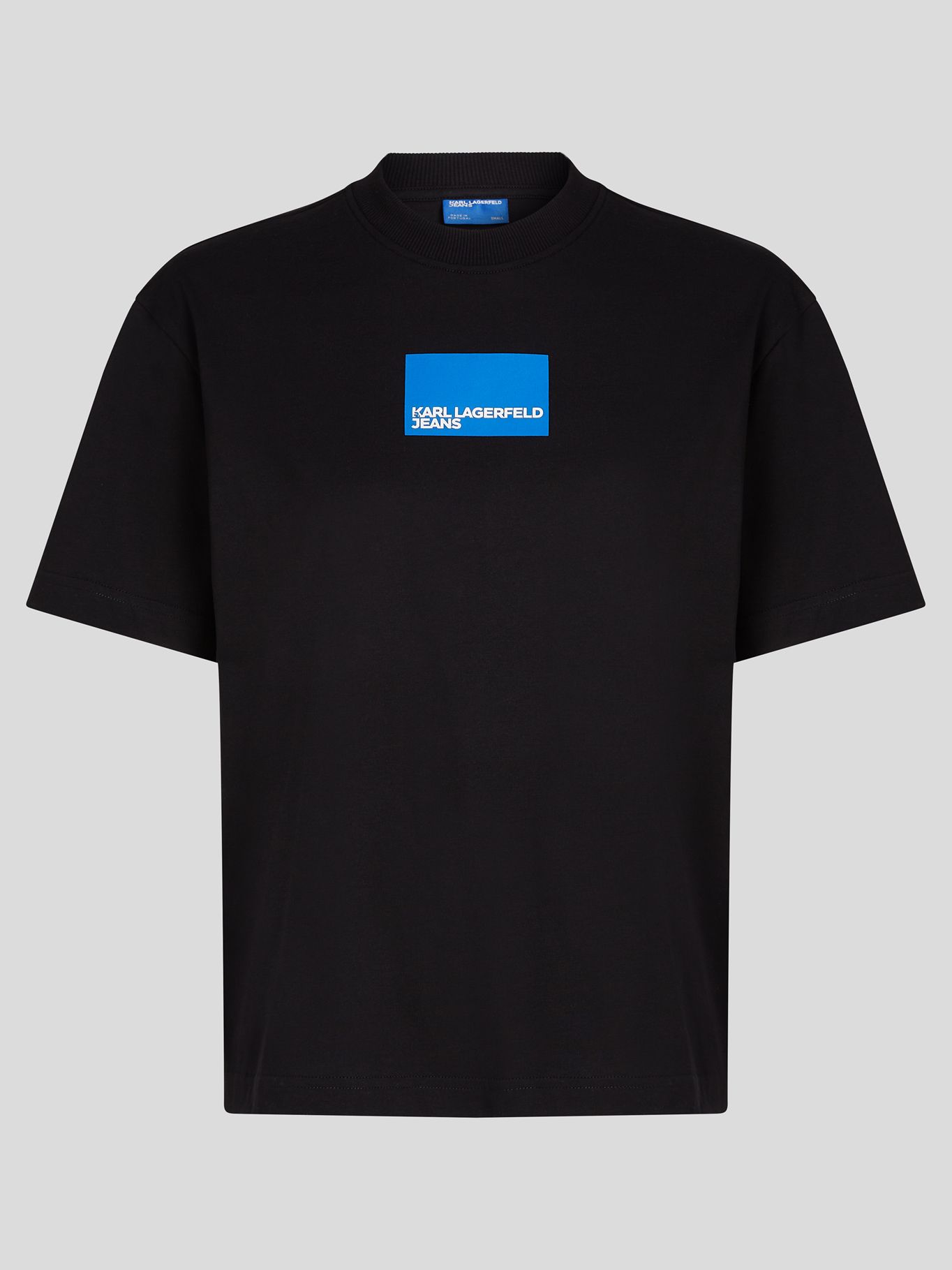 POLERA REGULAR CON LOGO EN CAJA - 5