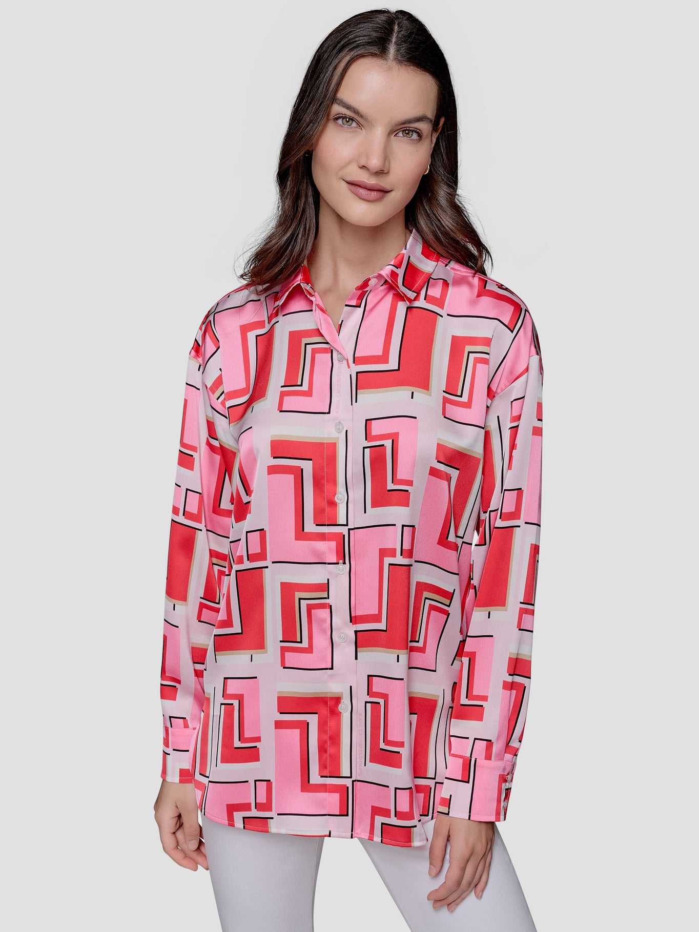 CAMISA OVERSIZE UTILITY CON ESTAMPADO - 1