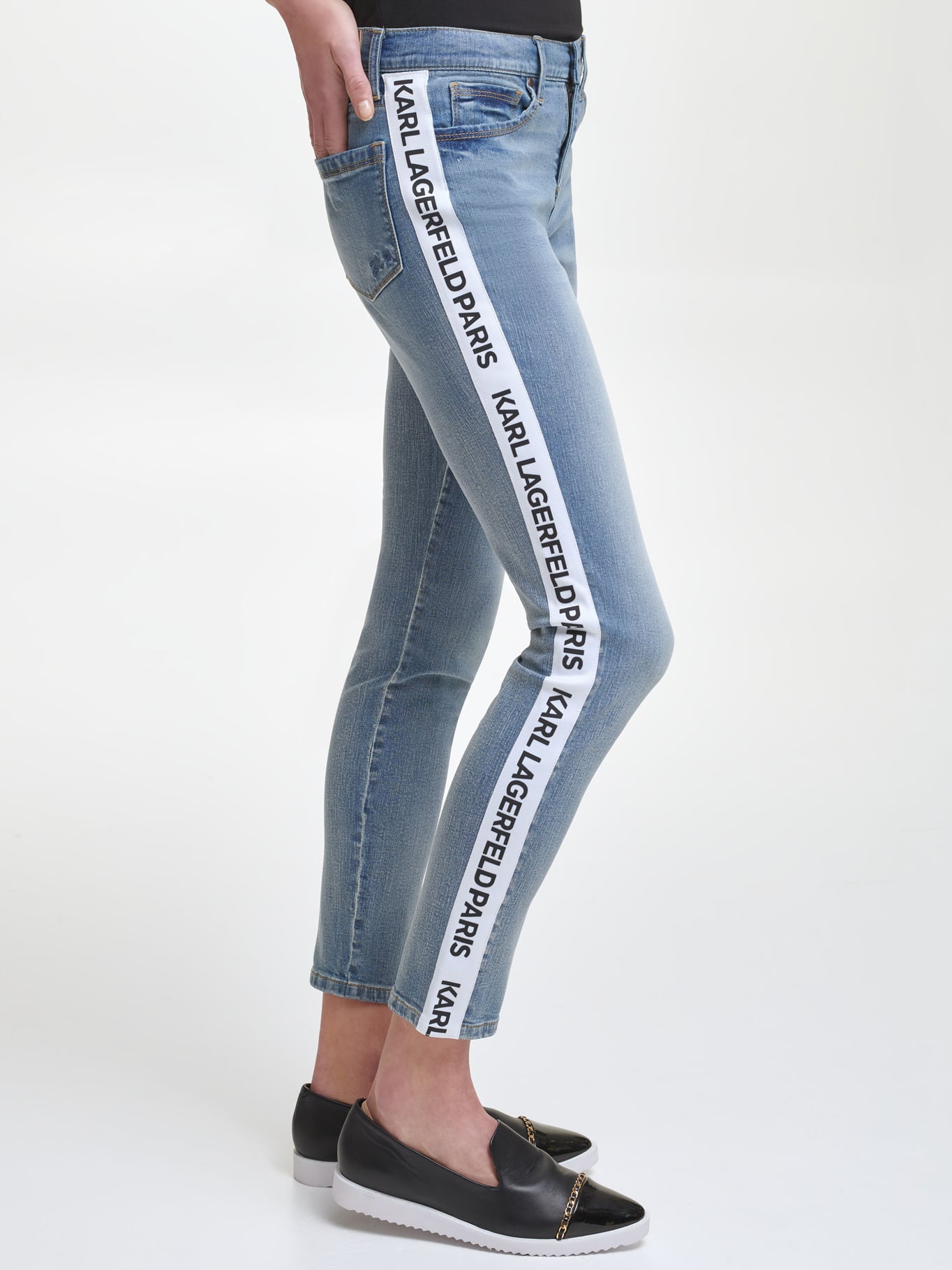 JEANS CON TIRAS LATERALES - 3