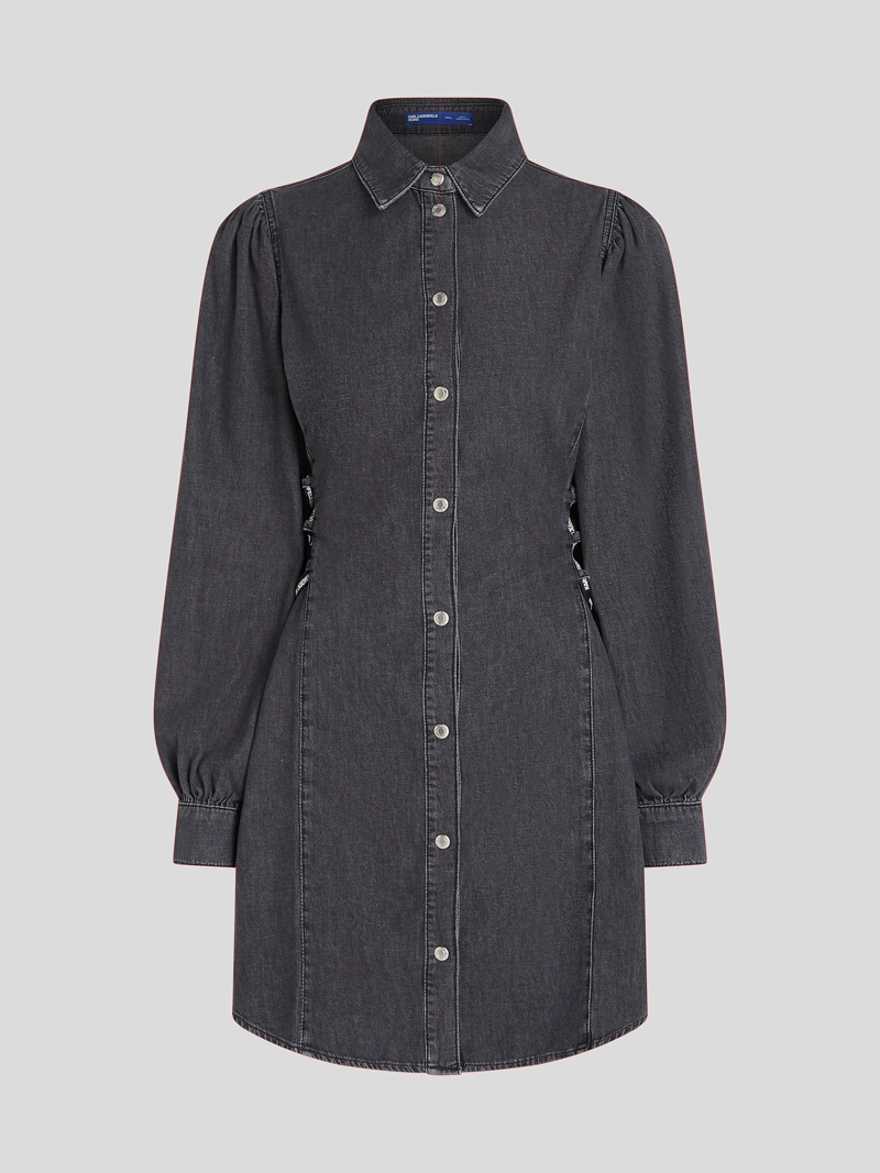 VESTIDO CAMISERO DENIM - 5