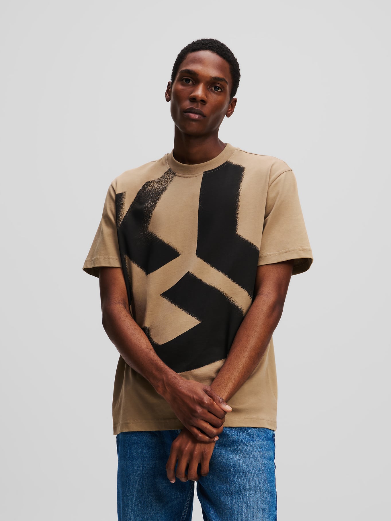 POLERA REGULAR CON MONOGRAMA - 1