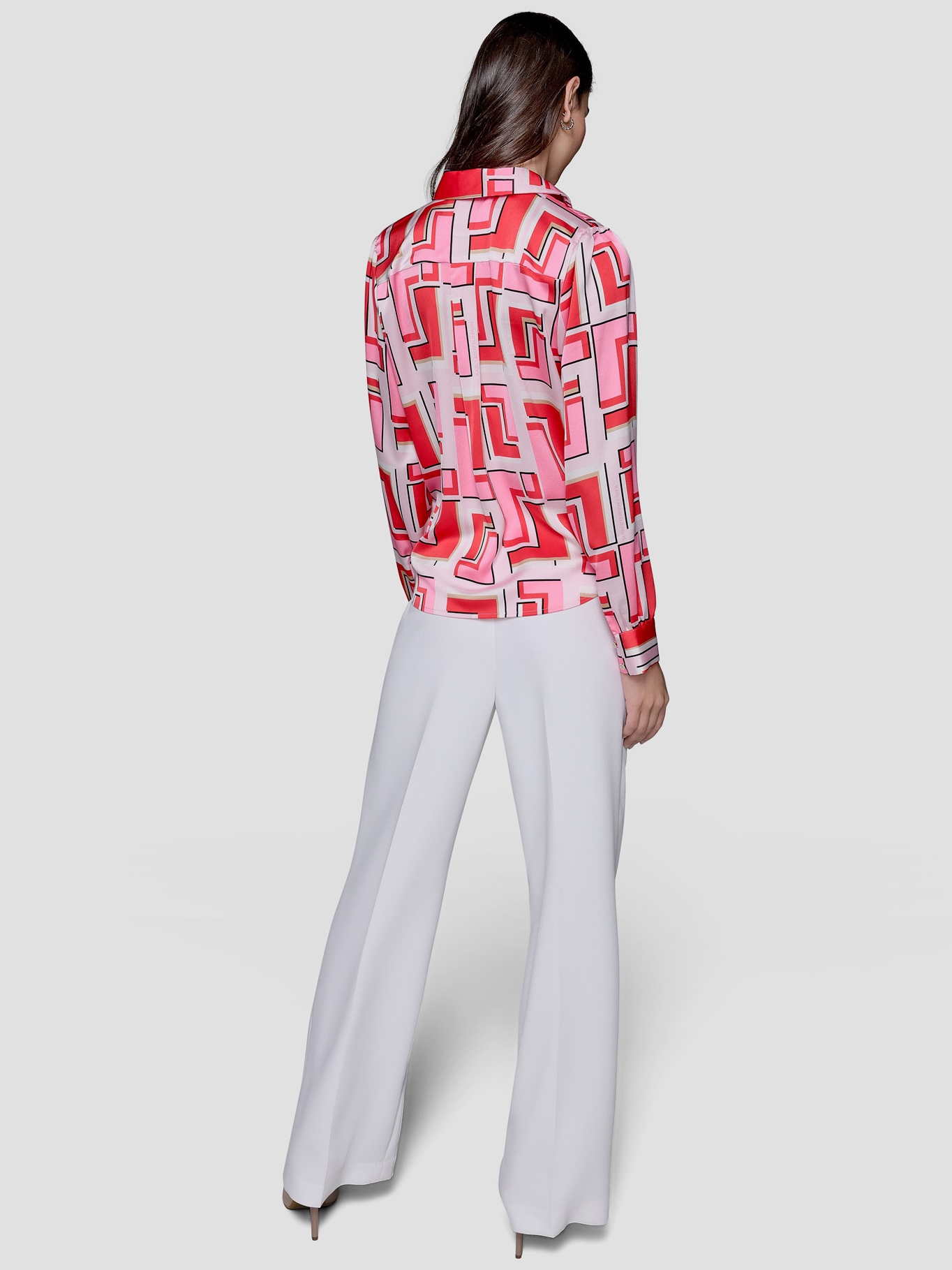 CAMISA ESTAMPADA CON LAZO - 3