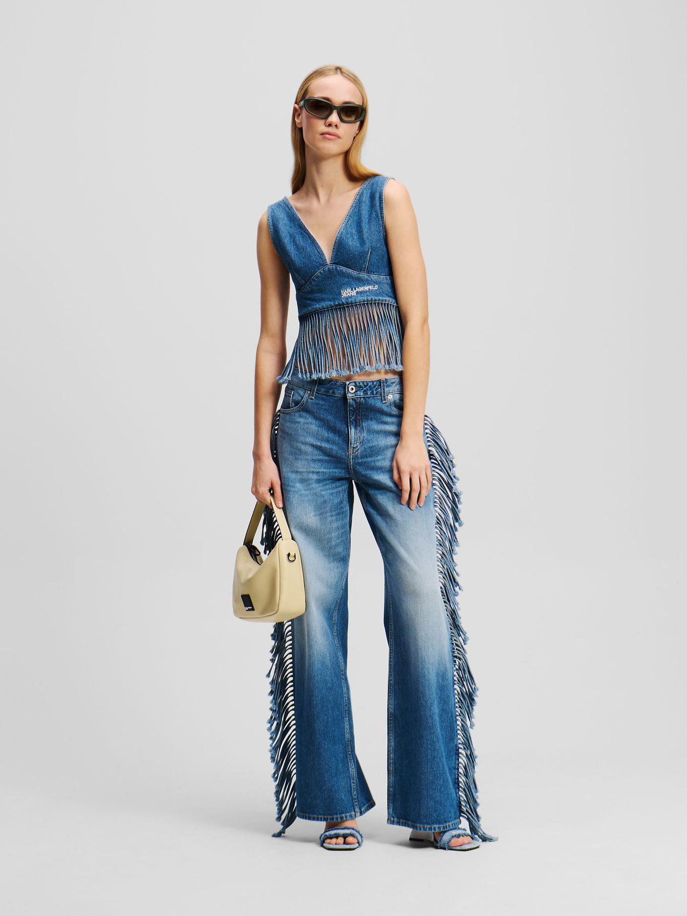 TOP DENIM CON FLECOS - 2