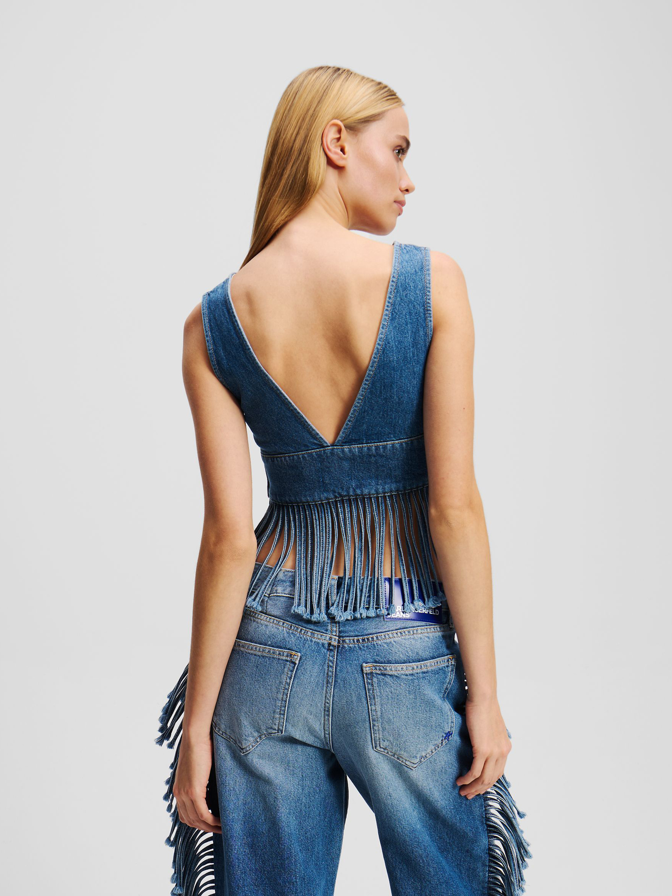 TOP DENIM CON FLECOS - 3