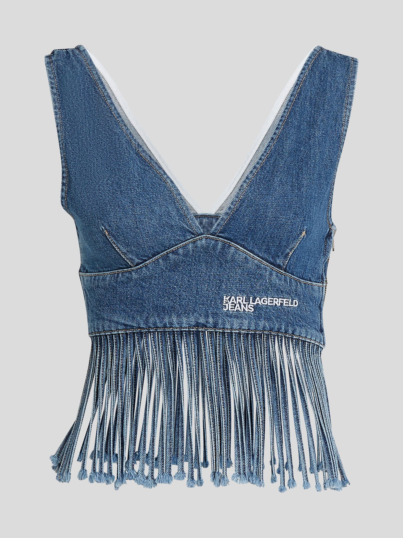 TOP DENIM CON FLECOS - 5