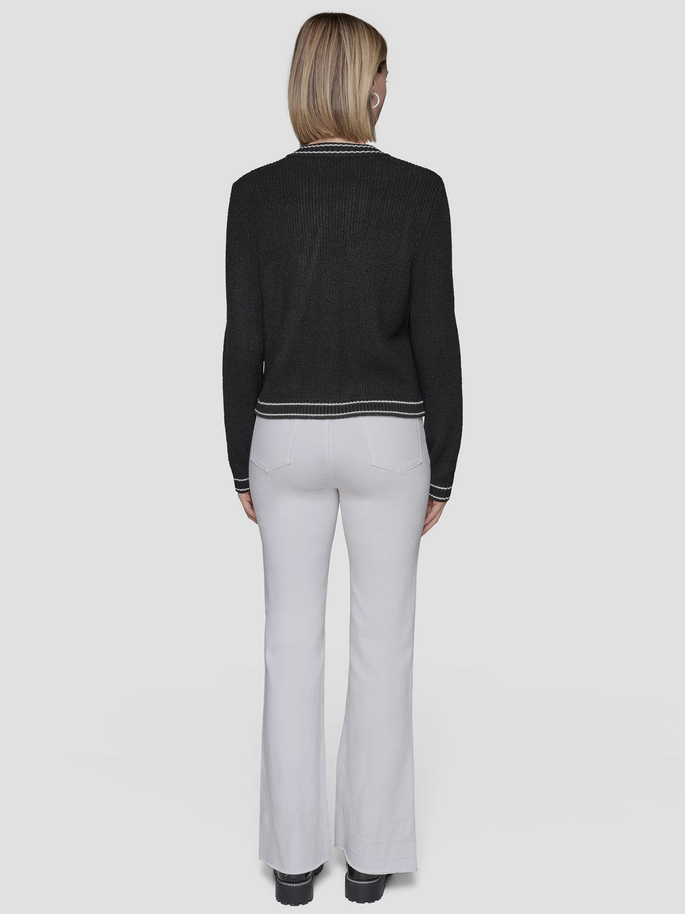 SWEATER MARLED DE MULTIPLES BOLSILLOS - 3