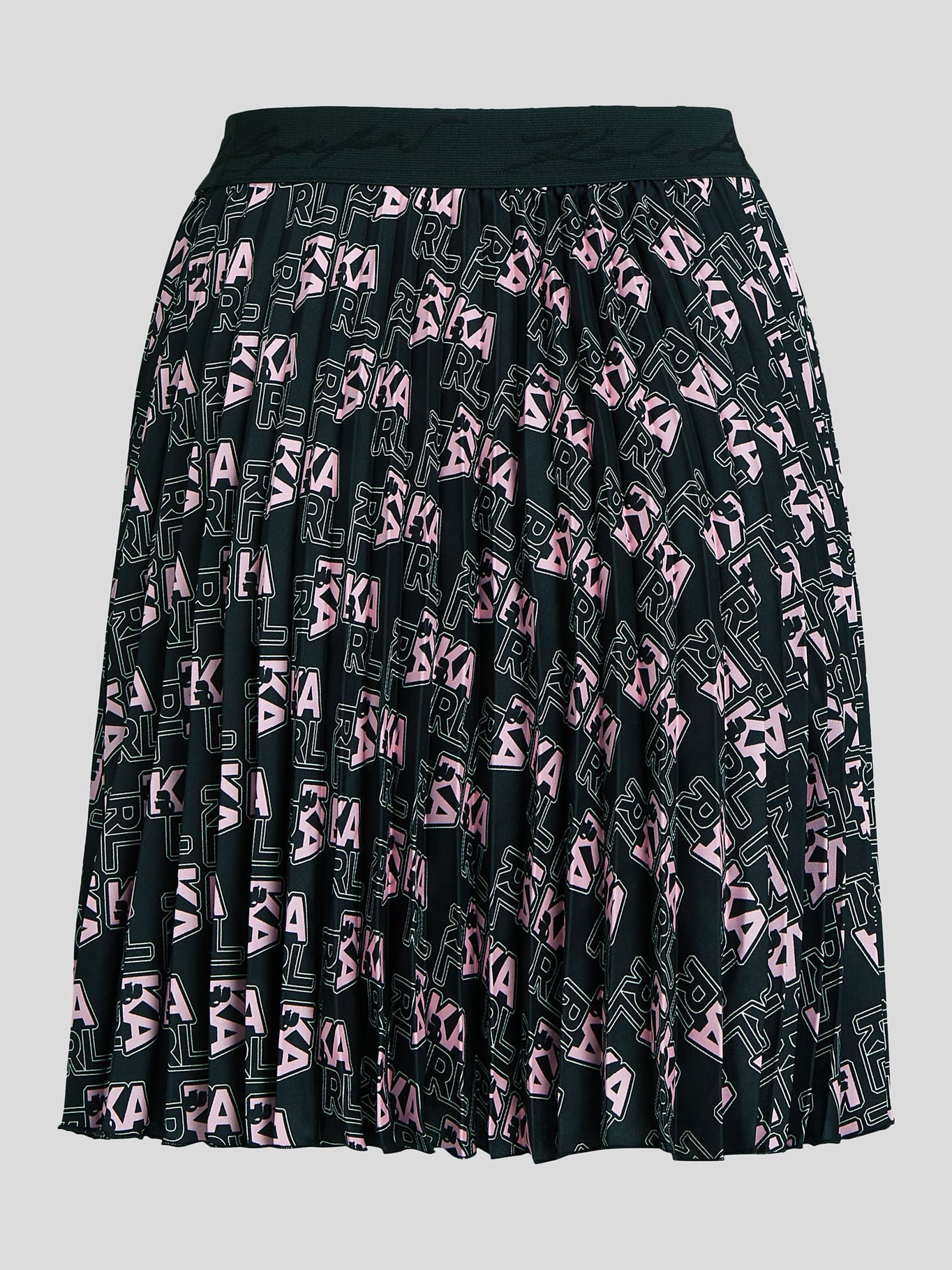 FALDA CORTA PLISADA CON ESTAMPADO - 2