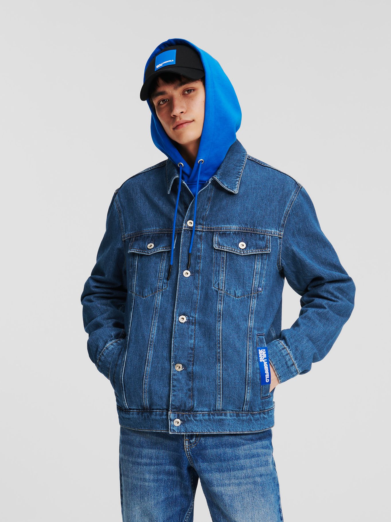 CHAQUETA REGULAR DENIM - 1