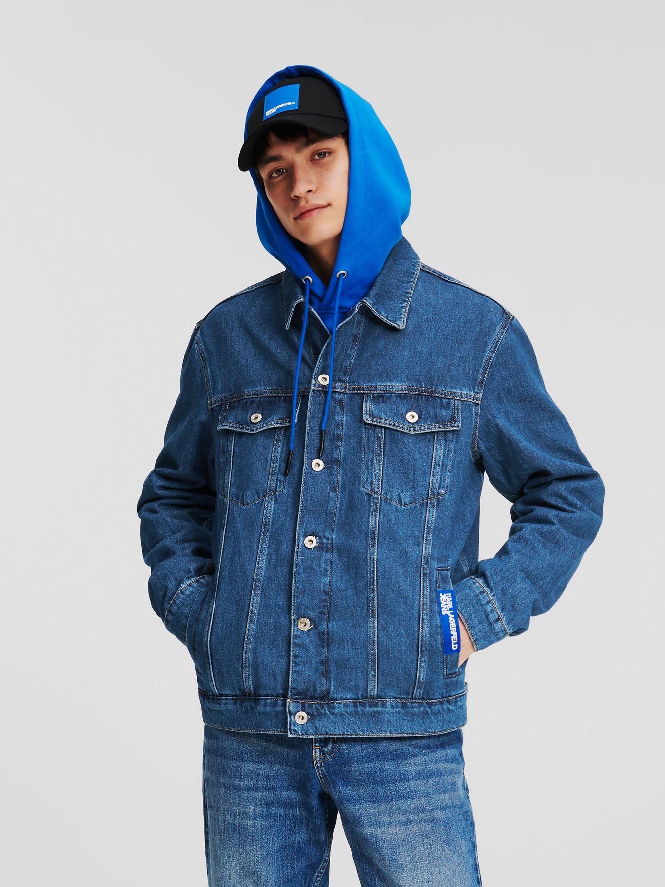 CHAQUETA REGULAR DENIM - 1