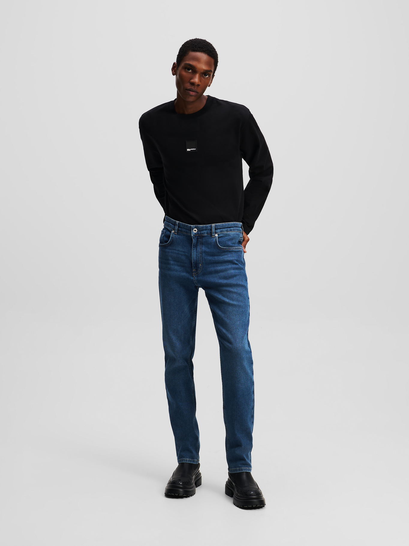 JEANS SLIM DENIM - 1