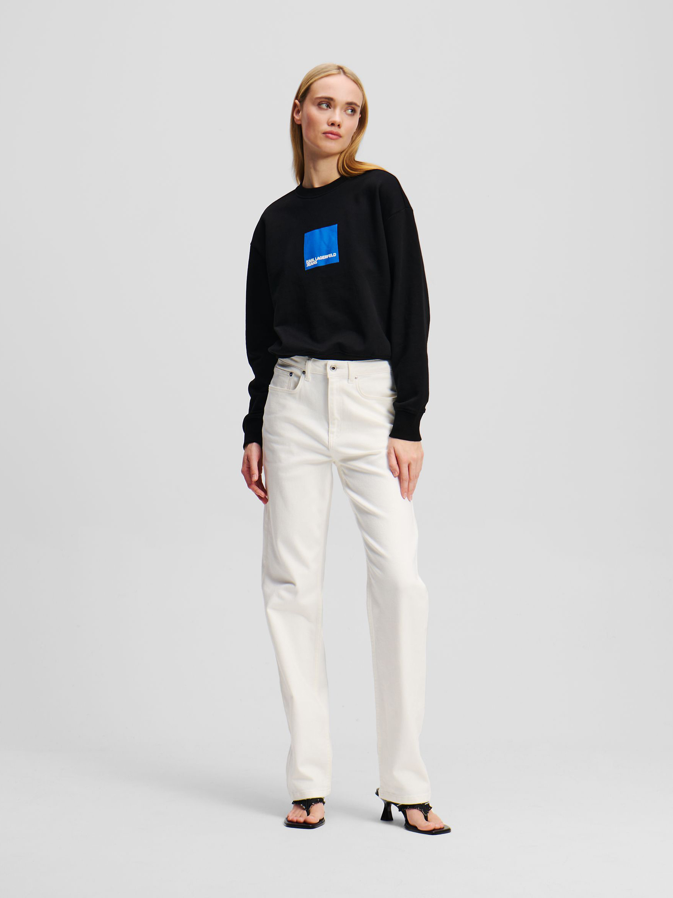 JEANS RECTO DE TALLE ALTO - 1