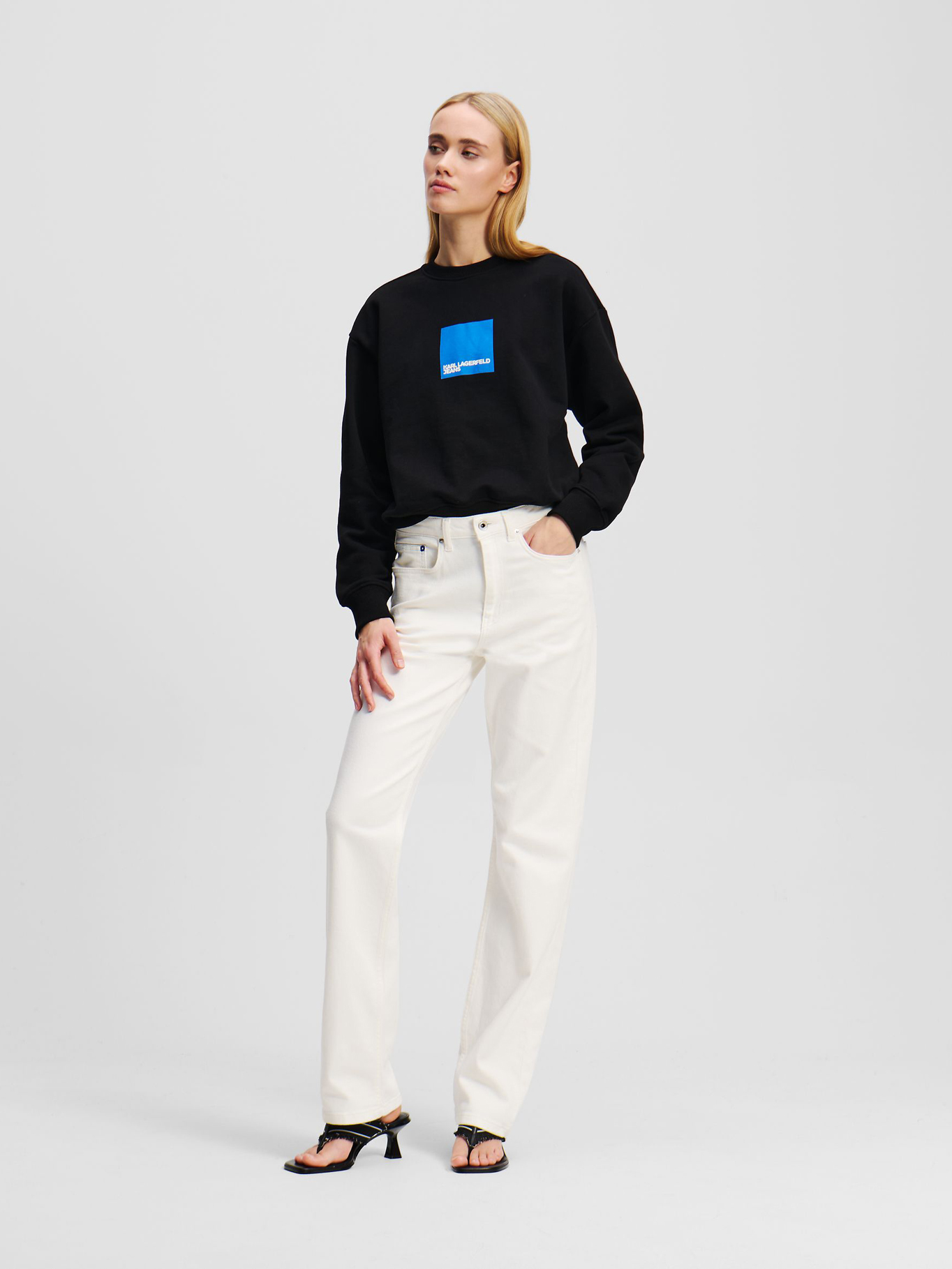 JEANS RECTO DE TALLE ALTO - 4
