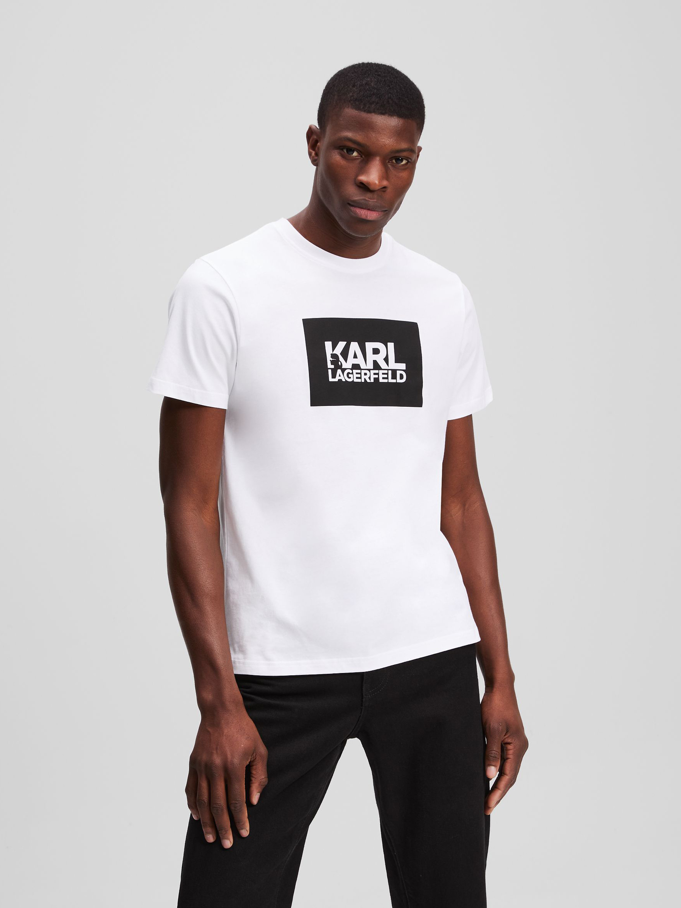 POLERA CON LOGO DE KARL - 1