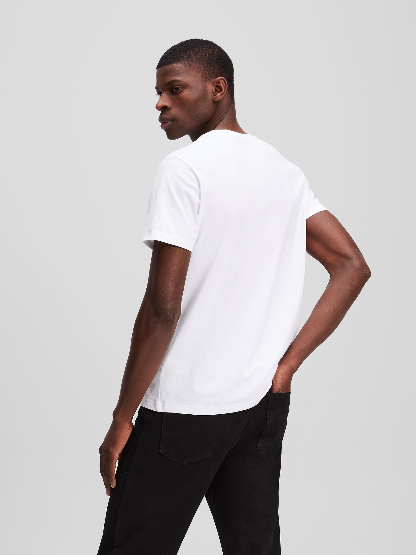 POLERA CON LOGO DE KARL - 3