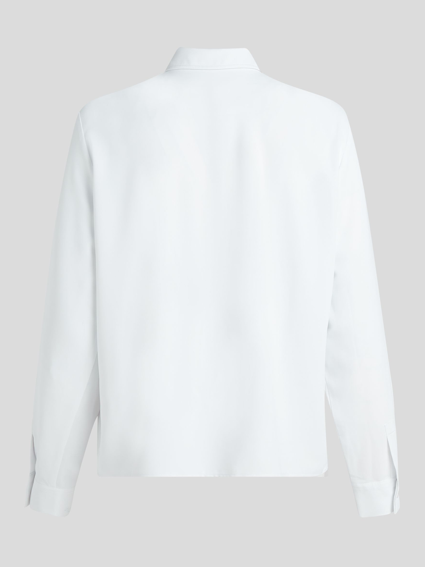 BLUSA MANGA LARGA CON DETALLES DE PLIEGUE - 2