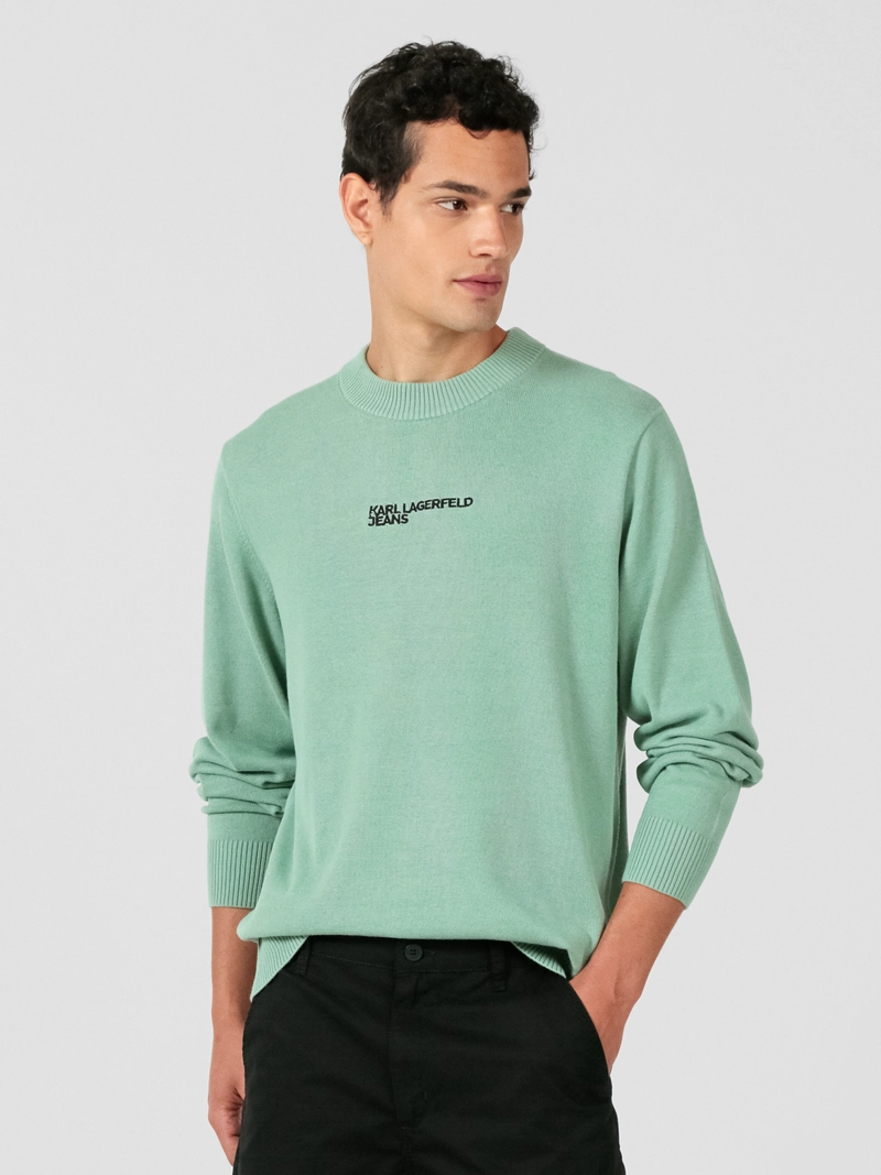SWEATER CON LOGOTIPO BORDADO - 1
