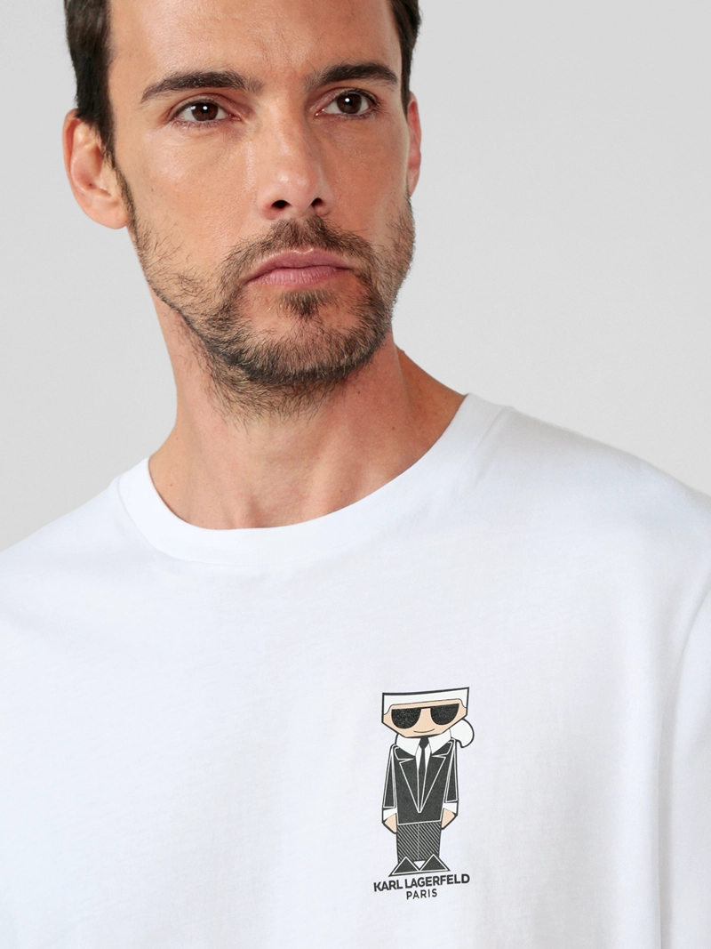 POLERA CON PEQUEÑO ESTAMPADO DE KARL - 5