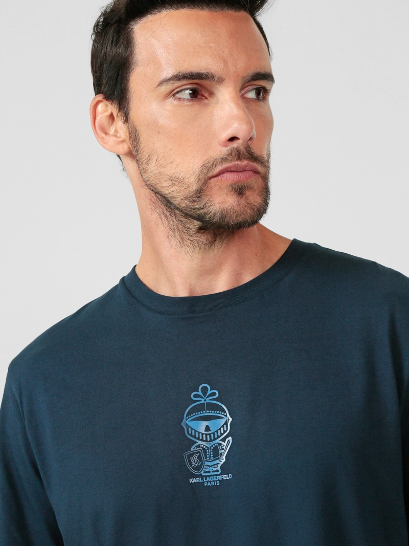 POLERA CON LOGO KARL AMOUR - 5