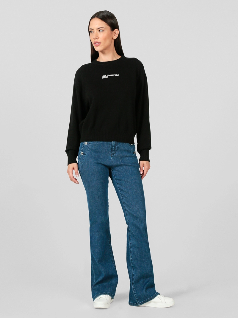SWEATER REGULAR CON LOGOTIPO - 2