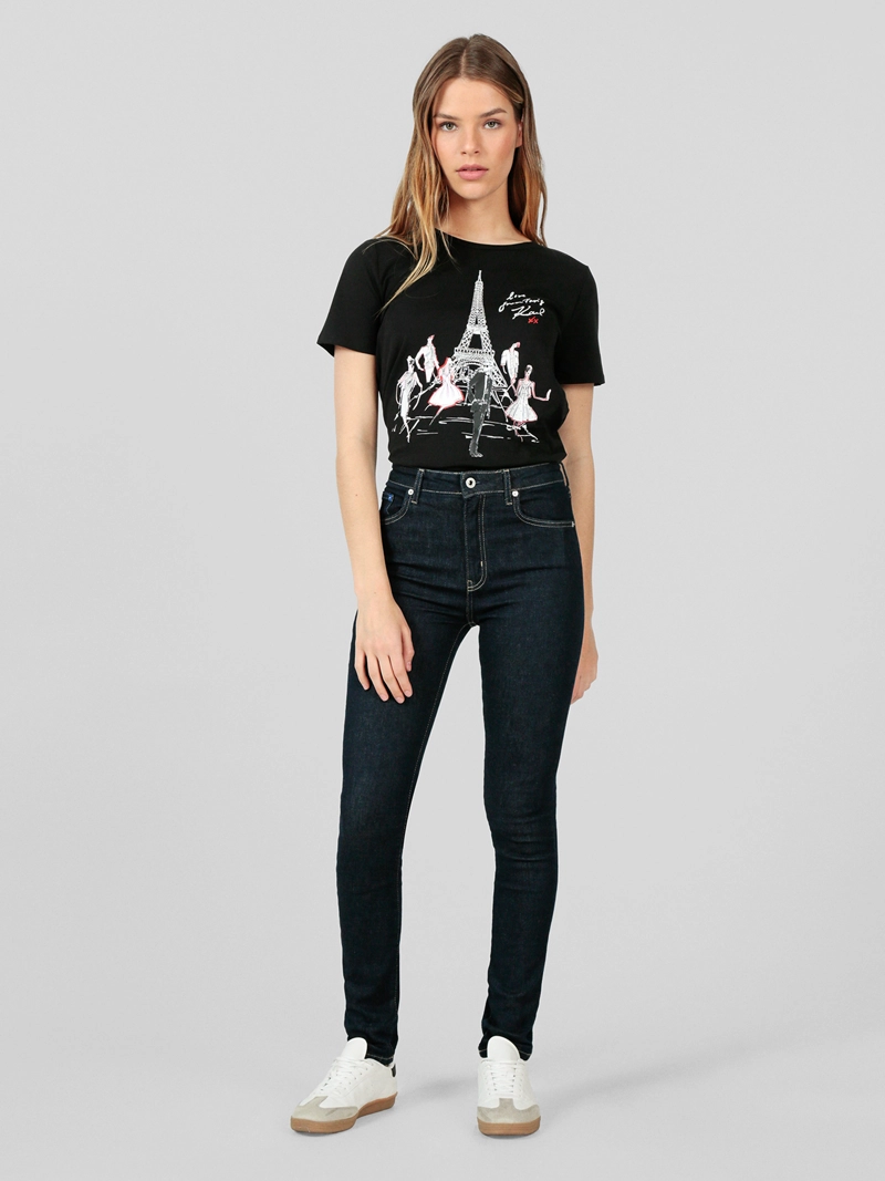 JEANS SKINNY DE TALLE ALTO - 2