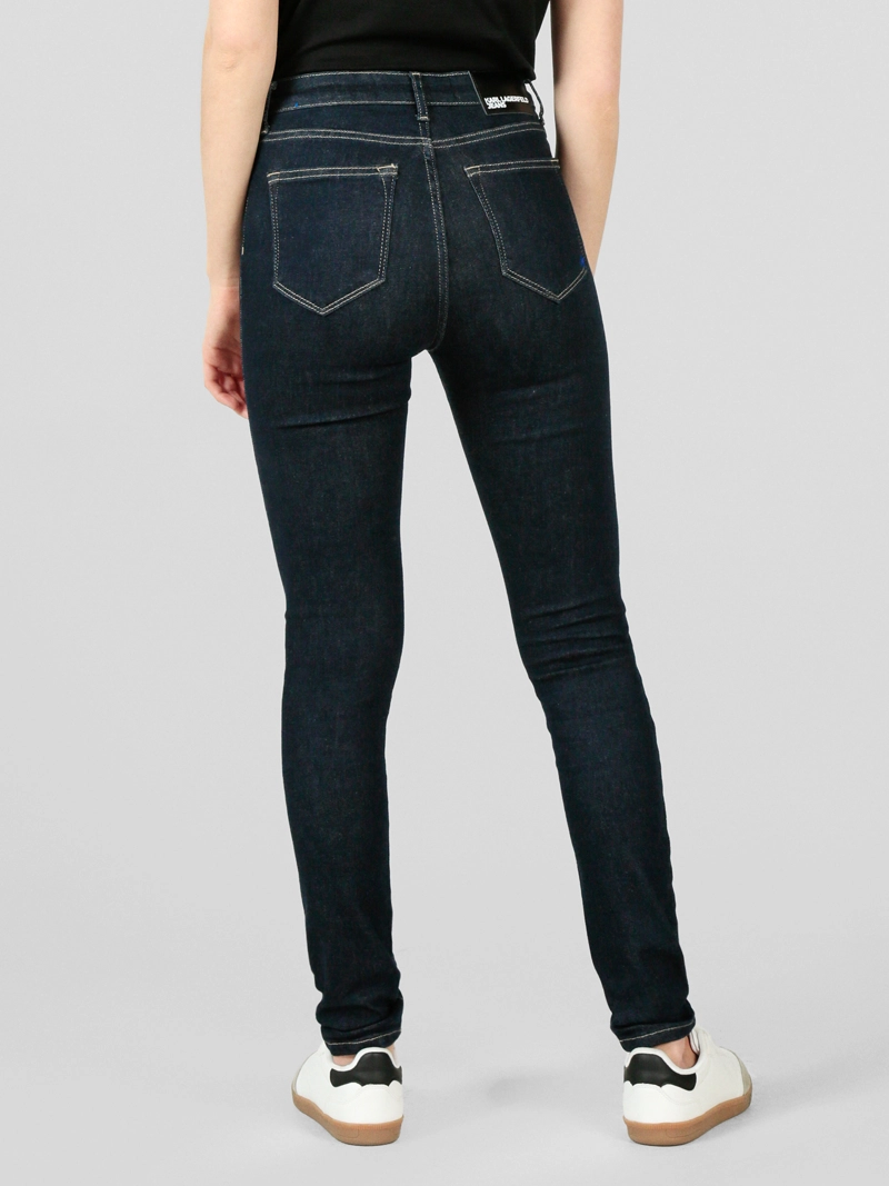 JEANS SKINNY DE TALLE ALTO - 3