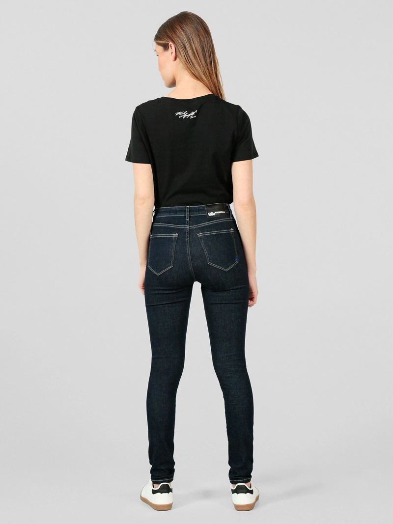 JEANS SKINNY DE TALLE ALTO - 4