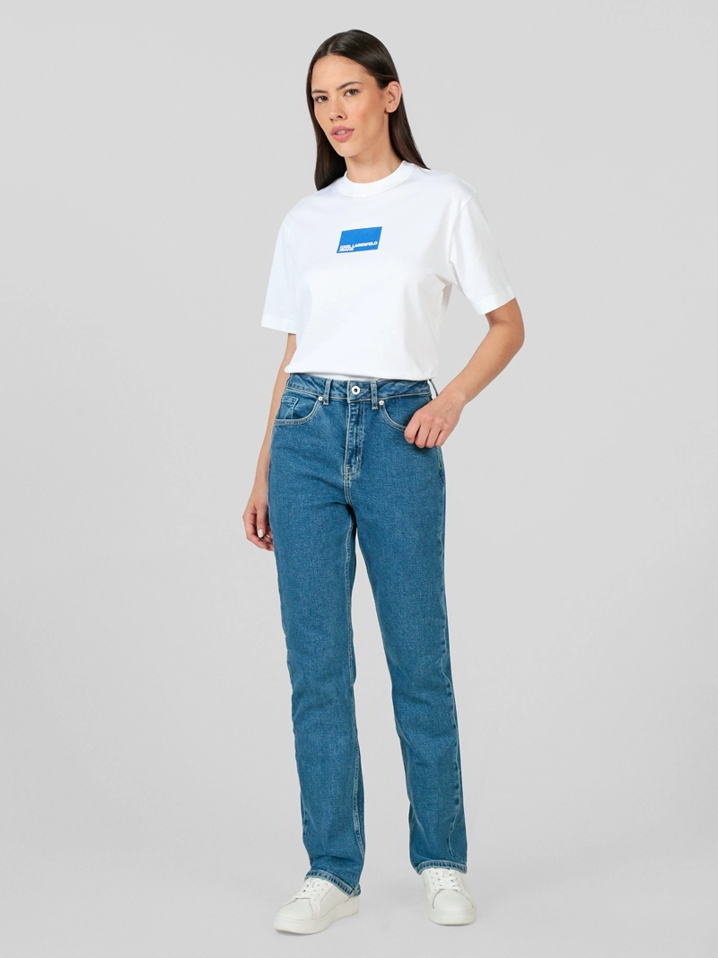 JEANS STRAIGHT DE TALLE ALTO - 2