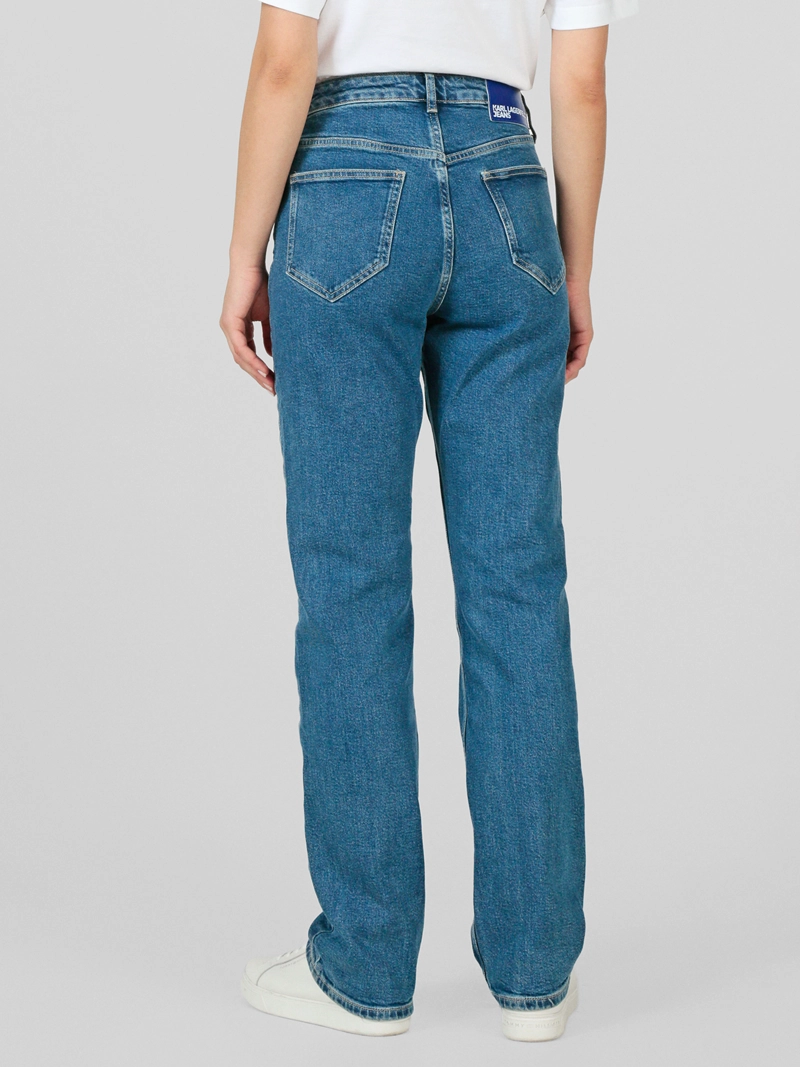 JEANS STRAIGHT DE TALLE ALTO - 3