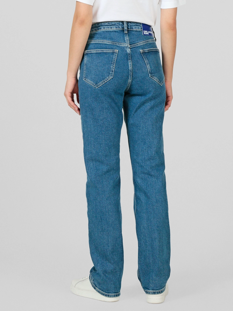JEANS STRAIGHT DE TALLE ALTO - 3