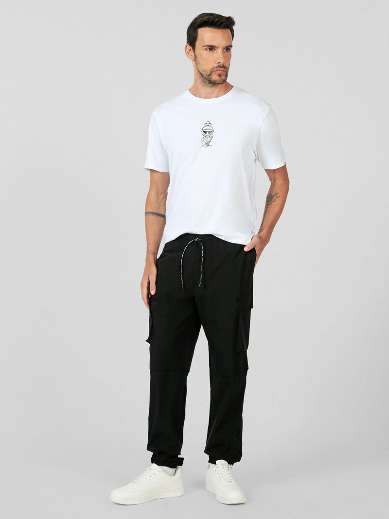PANTALON CARGO DE NAILON - 2