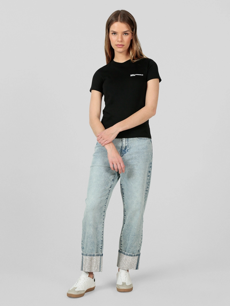 POLERA SLIM CON LOGOTIPO - 2