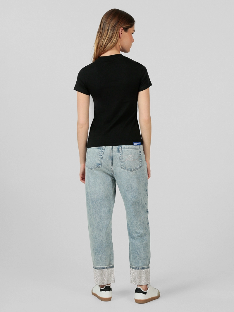 POLERA SLIM CON LOGOTIPO - 4