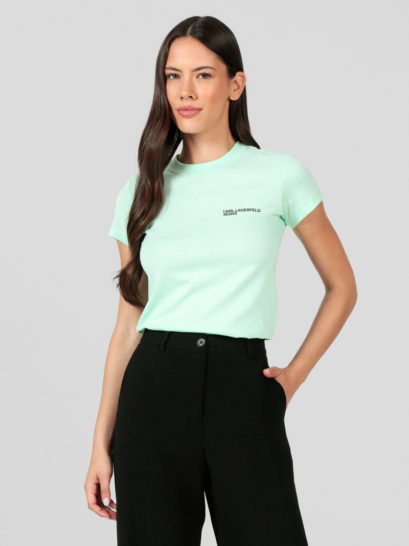 POLERA SLIM CON LOGOTIPO - 1