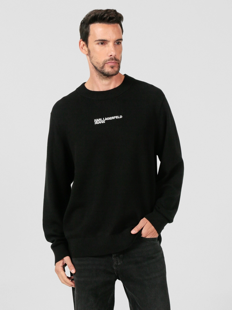 SWEATER CON LOGOTIPO BORDADO - 1