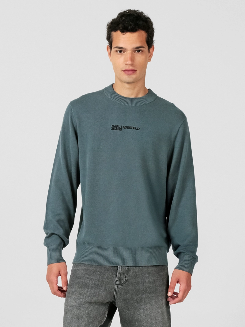 SWEATER CON LOGOTIPO BORDADO - 1