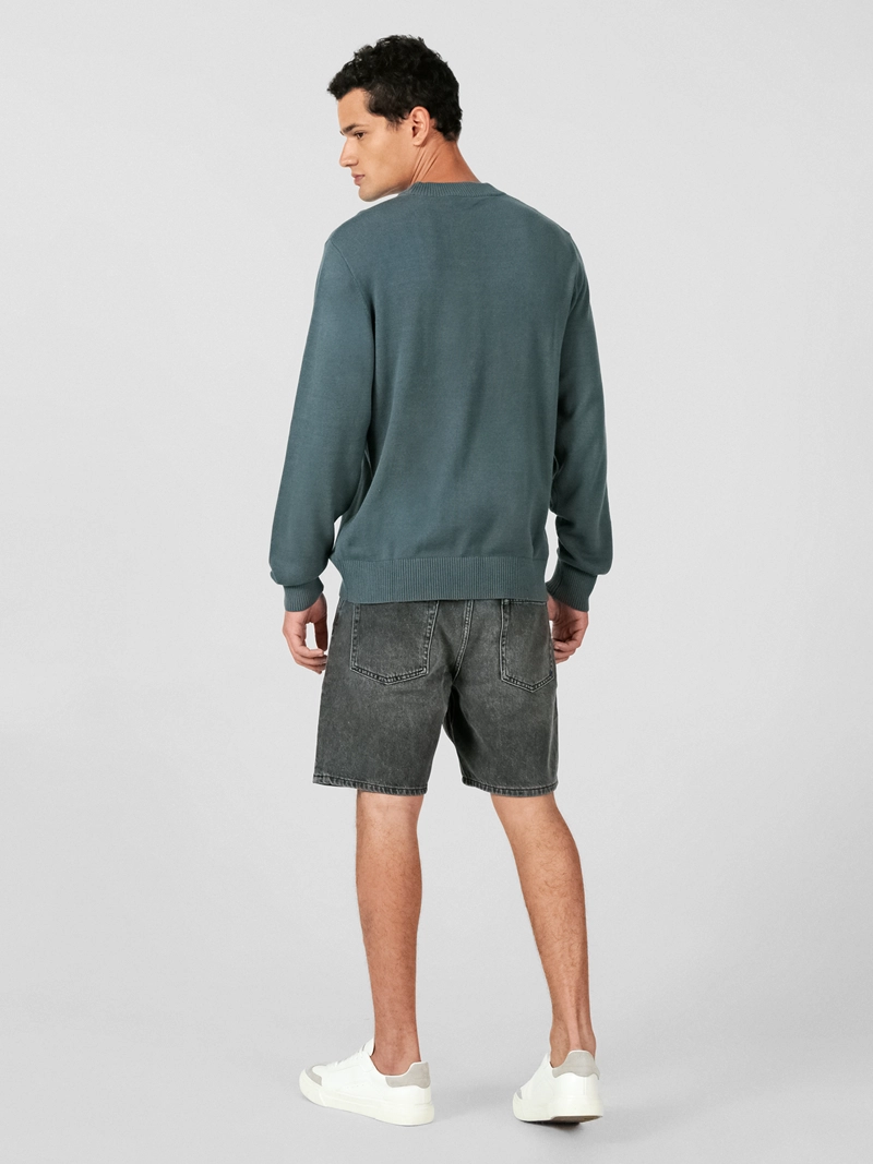 SWEATER CON LOGOTIPO BORDADO - 4