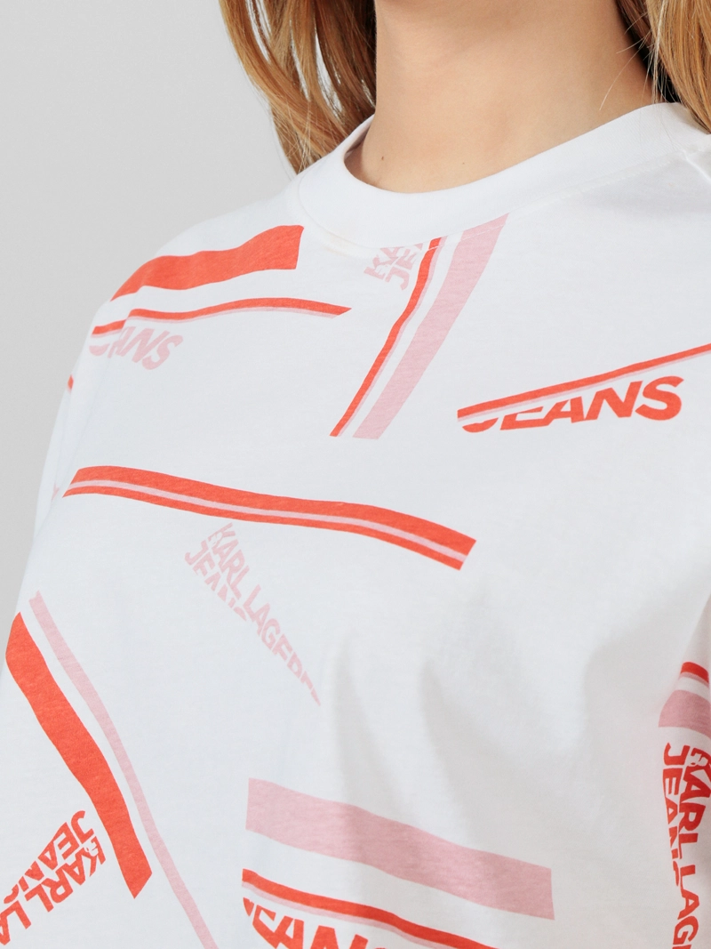 POLERA CROPPED CON ESTAMPADO GRAFICO - 5