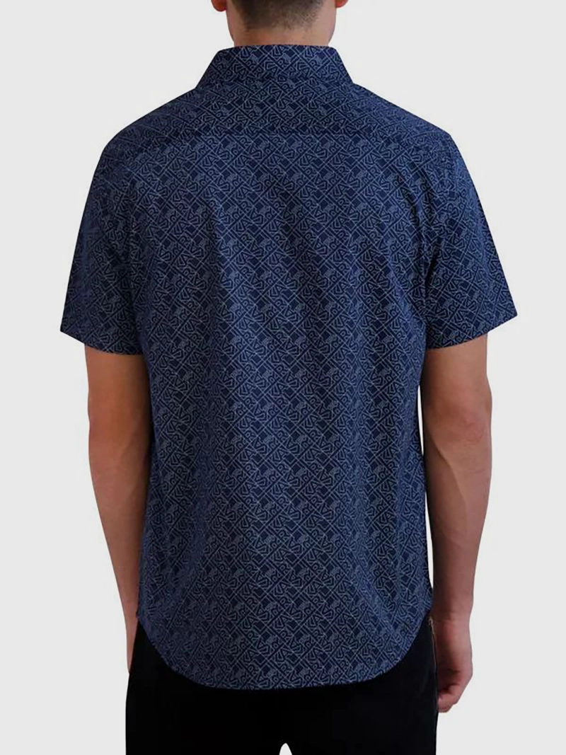 CAMISA DE MANGA CORTA CON ESTAMPADO DE LOGO - 2
