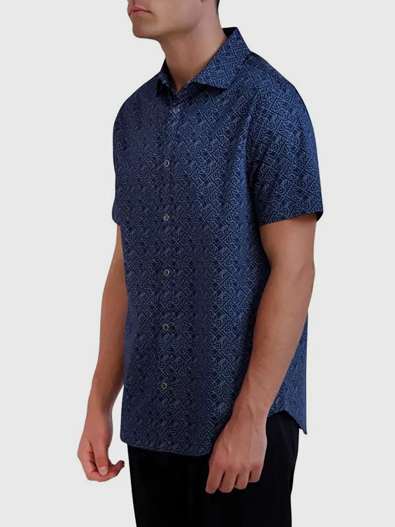 CAMISA DE MANGA CORTA CON ESTAMPADO DE LOGO - 3