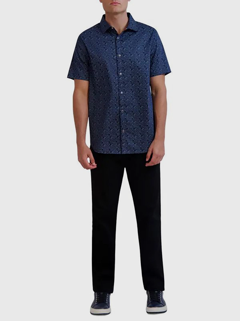 CAMISA DE MANGA CORTA CON ESTAMPADO DE LOGO - 4